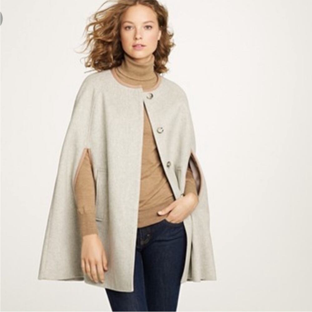 J.Crew Wool Cape Size Small - Picture 2 of 12